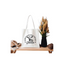 Tote bag riutilizzabile in cotone naturale