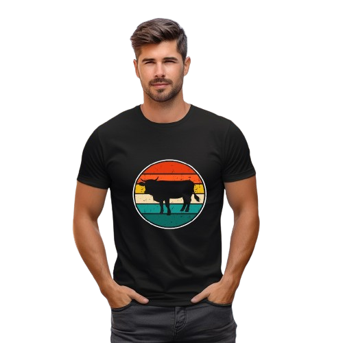 T-shirt uomo classica girocollo