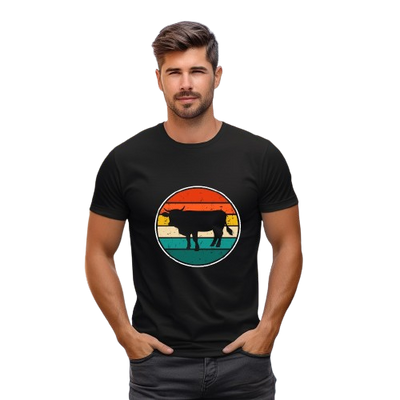 T-shirt uomo classica girocollo