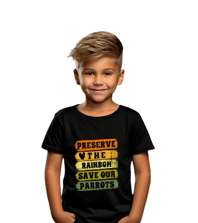 T-shirt classica bambini unisex-vivocolour