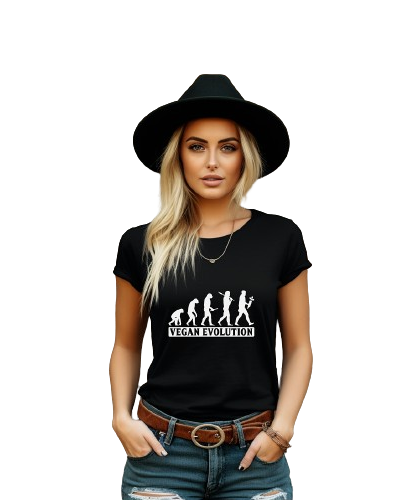 T-shirt donna colletto a girocollo