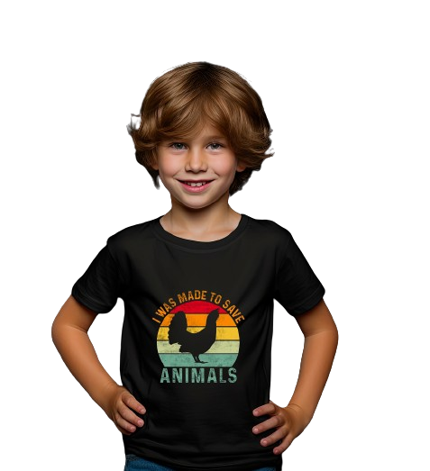 T-shirt bambini unisex-vivocolour