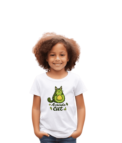 T-shirt bambini premium in tinta unita